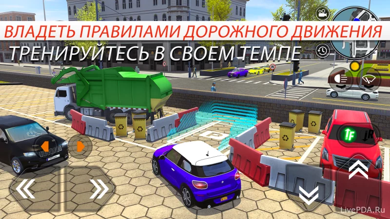 Скриншот для приложения Car Driving School Simulator №3