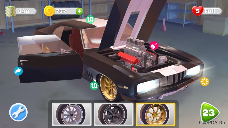 Скриншот для приложения Car Restore - Car Mechanic for Android №4