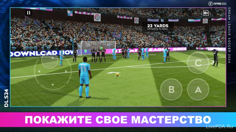 Скриншот для приложения Dream League Soccer 2022 for Android №3