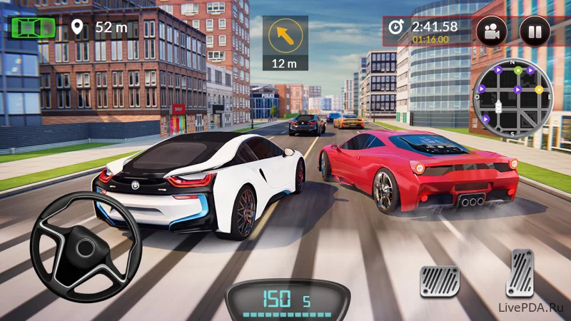 Скриншот для приложения Drive for Speed: Simulator (hacking for money) for Android №5