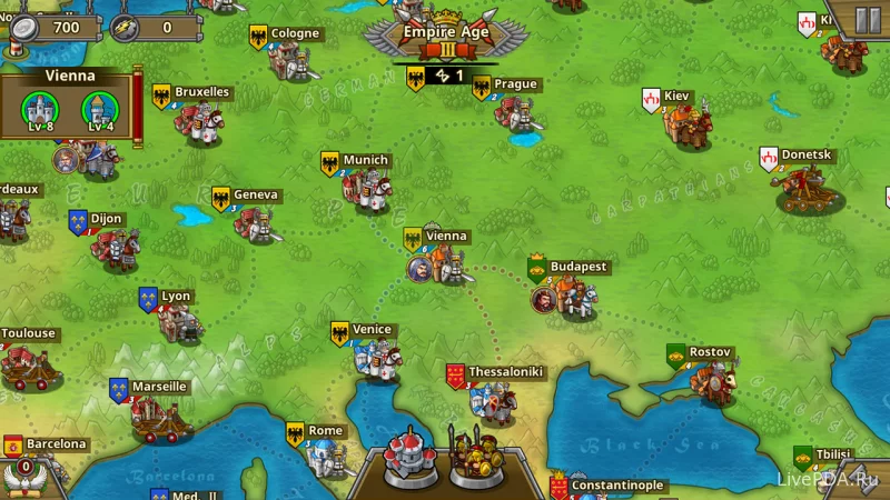 Скриншот для приложения European War 5: Empire-Strategy for Android №4