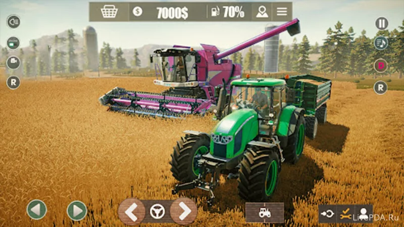 Скриншот для приложения Симулятор ферм: Farming Sim 22 №5