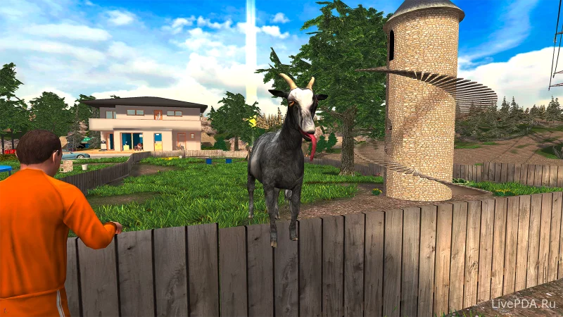 Скриншот для приложения Goat Simulator / Goat Simulator for Android №1