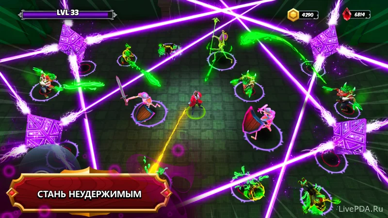 Скриншот для приложения Hero Adventure: Dark RPG for Android №1