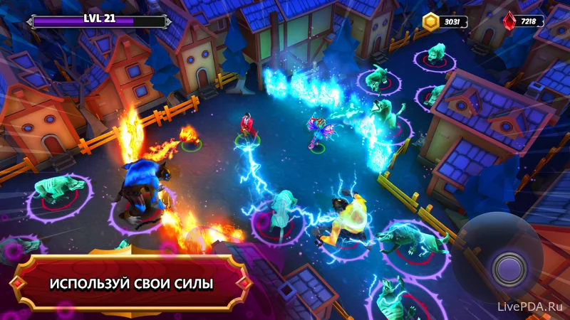 Скриншот для приложения Hero Adventure: Dark RPG for Android №3