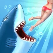 Hungry Shark Evolution (muito dinheiro, hacking) para Android para Andróide