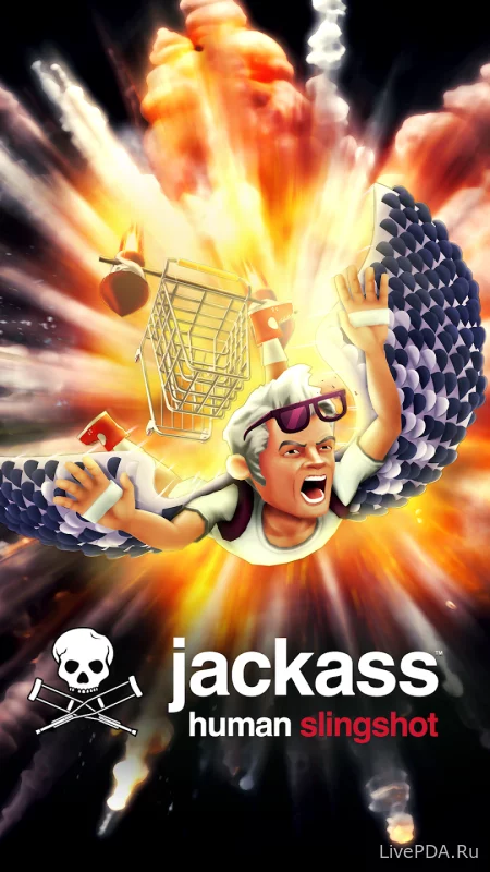 Скриншот для приложения Jackass Human Slingshot for Android №1