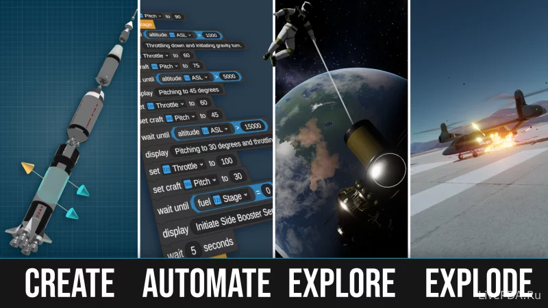 Скриншот для приложения SimpleRockets 2 for Android №1