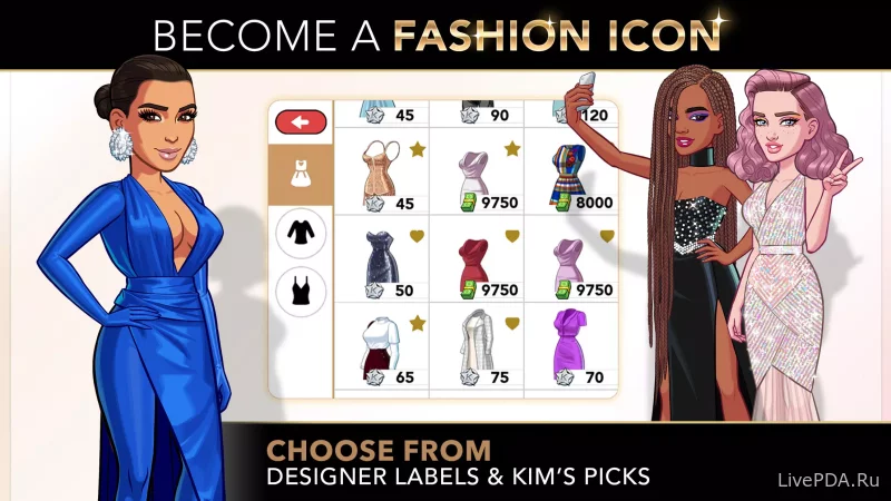 Скриншот для приложения Kim Kardashian: Hollywood №2