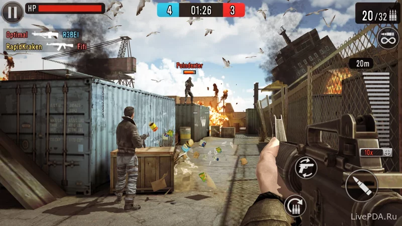 Скриншот для приложения Last Hope Sniper - Zombie War for Android №2