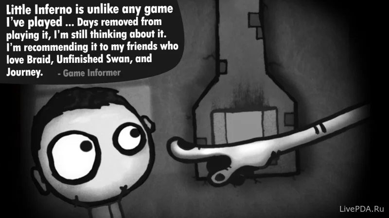 Скриншот для приложения Little Inferno (Little Inferno) for Android №4