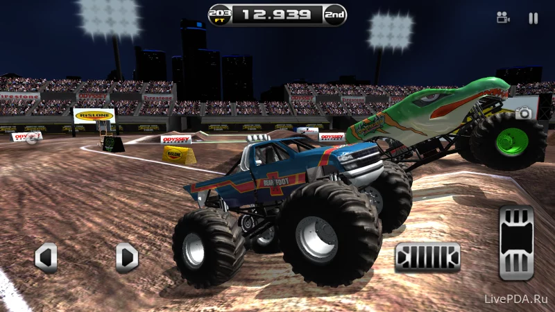 Скриншот для приложения Monster Truck Destruction №1