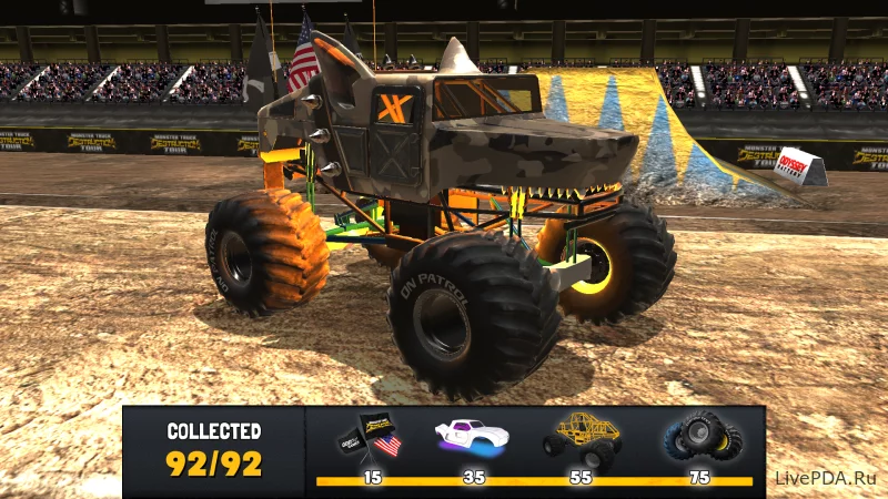 Скриншот для приложения Monster Truck Destruction №2