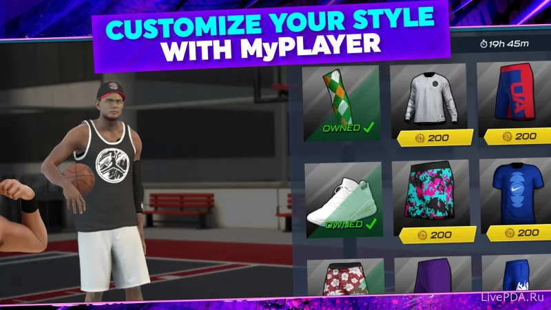 Скриншот для приложения NBA 2K Mobile for Android №2