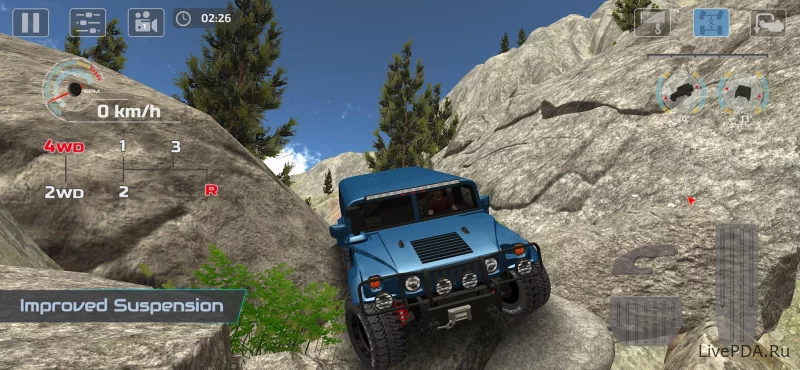 Скриншот для приложения OffRoad Drive Simulator №2