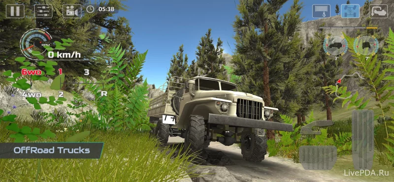 Скриншот для приложения OffRoad Drive Simulator №3