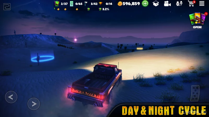 Скриншот для приложения OTR - Offroad Car Driving Game №4