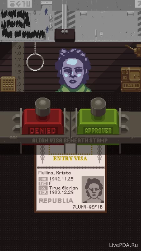 Скриншот для приложения Papers, Please for Android №4