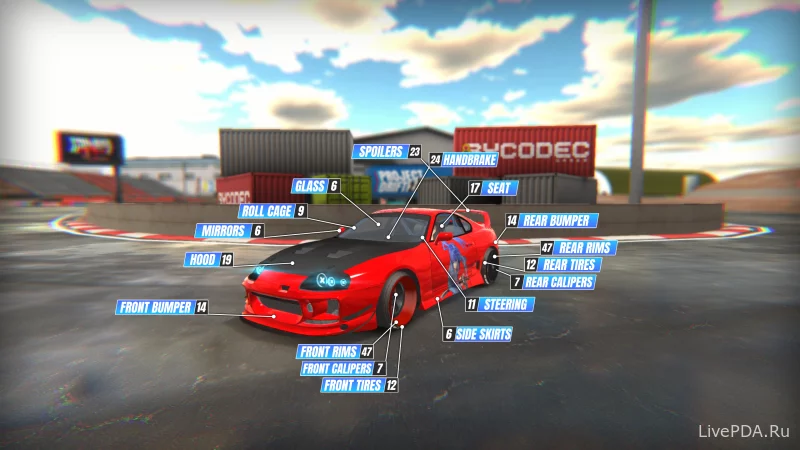 Скриншот для приложения Project Drift 2.0 for Android №3