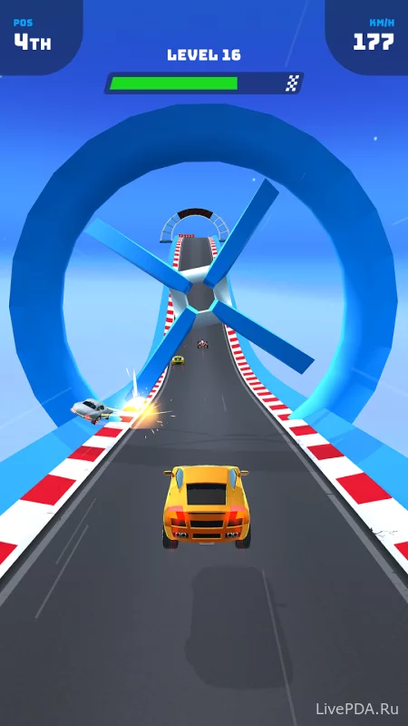 Скриншот для приложения Race Master 3D - Car Racing №4