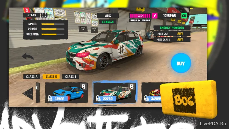 Скриншот для приложения Rallycross Track Racing for Android №1