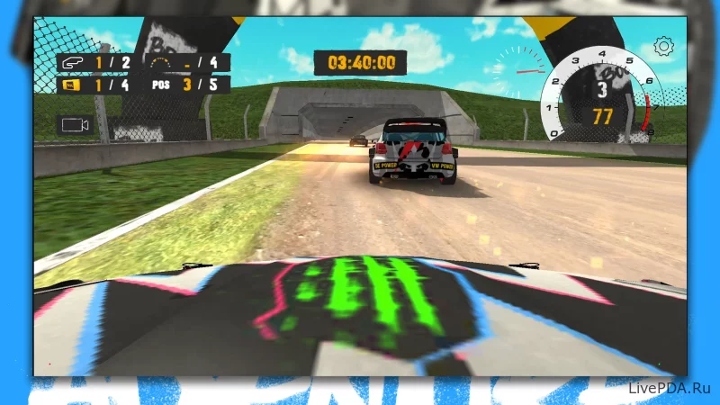 Скриншот для приложения Rallycross Track Racing for Android №4