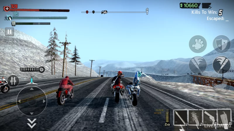 Скриншот для приложения Road Redemption Mobile for Android №1