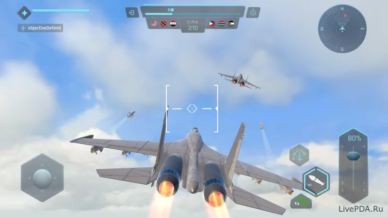 Скриншот для приложения Sky Warriors APK №3