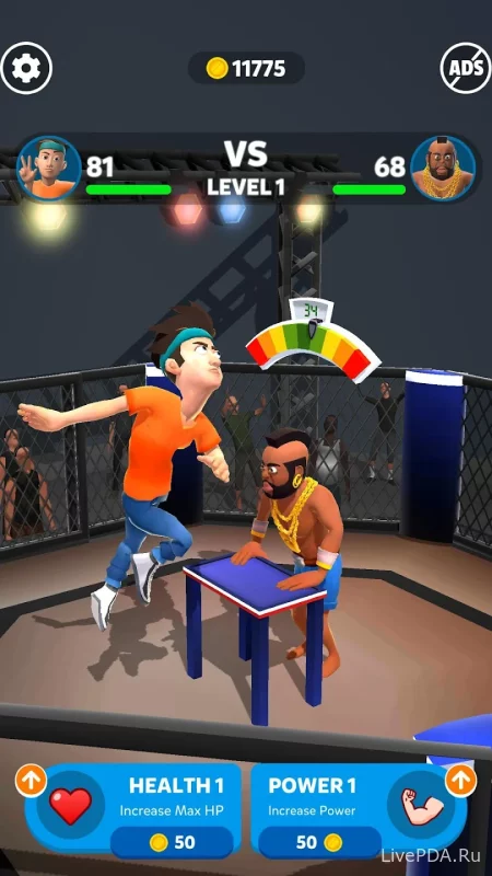 Скриншот для приложения Slap Kings for Android №1