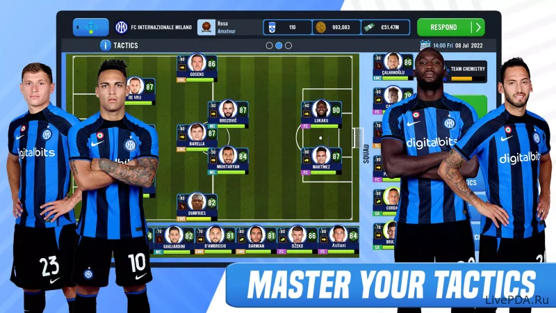 Скриншот для приложения Soccer Manager 2023 for Android №3