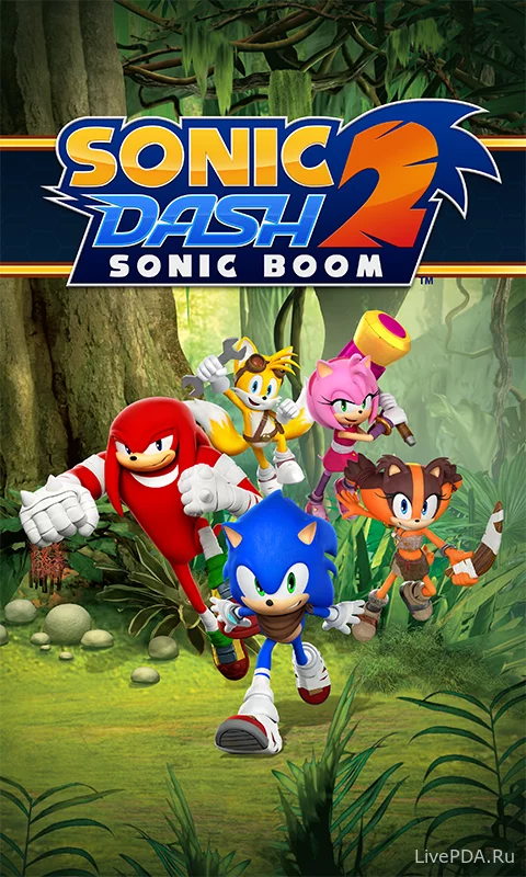 Скриншот для приложения Sonic Dash 2: Sonic Boom №1