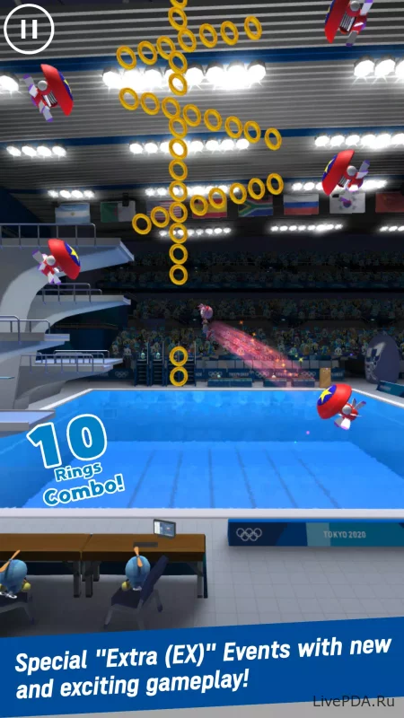 Скриншот для приложения Sonic at the Olympic Games for Android №3