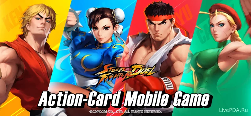 Скриншот для приложения Street Fighter: Duel for Android №1