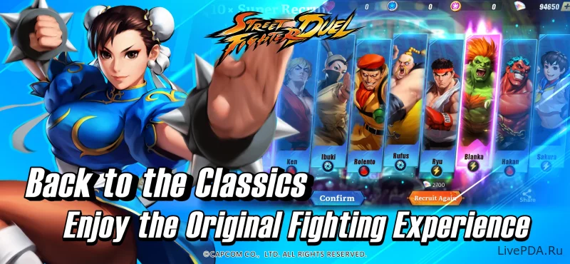 Скриншот для приложения Street Fighter: Duel for Android №2