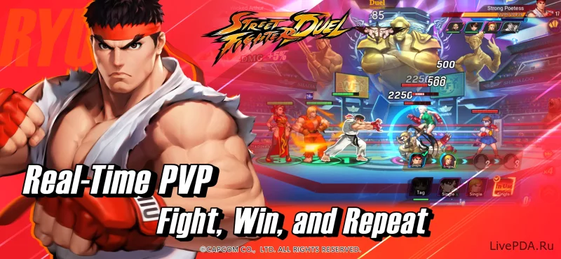 Скриншот для приложения Street Fighter: Duel for Android №3