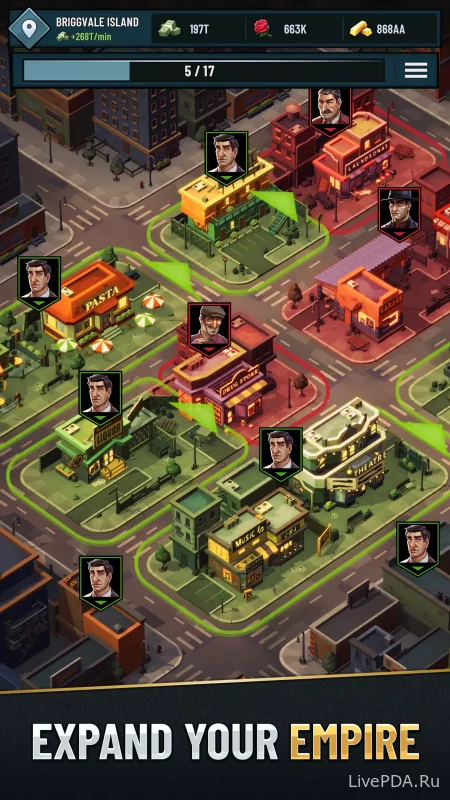 Скриншот для приложения The Godfather: City Wars for Android №2