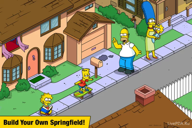 Скриншот для приложения The Simpsons: Tapped Out №1