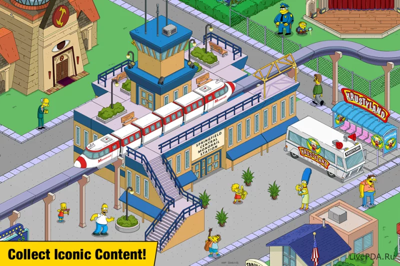 Скриншот для приложения The Simpsons: Tapped Out №3