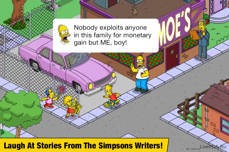 Скриншот для приложения The Simpsons: Tapped Out №5