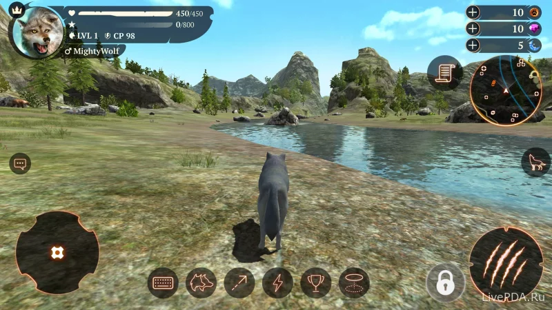 Скриншот для приложения The Wolf (hacking, full version) for Android №1