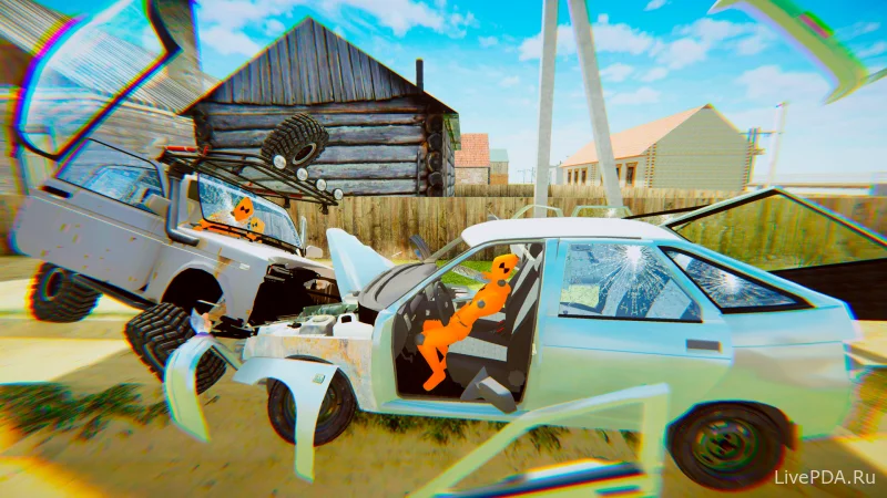 Скриншот для приложения VAZ Crash Test Simulator 2 for Android №2