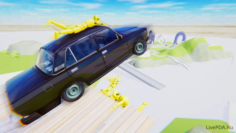 Скриншот для приложения VAZ Crash Test Simulator 2 for Android №5