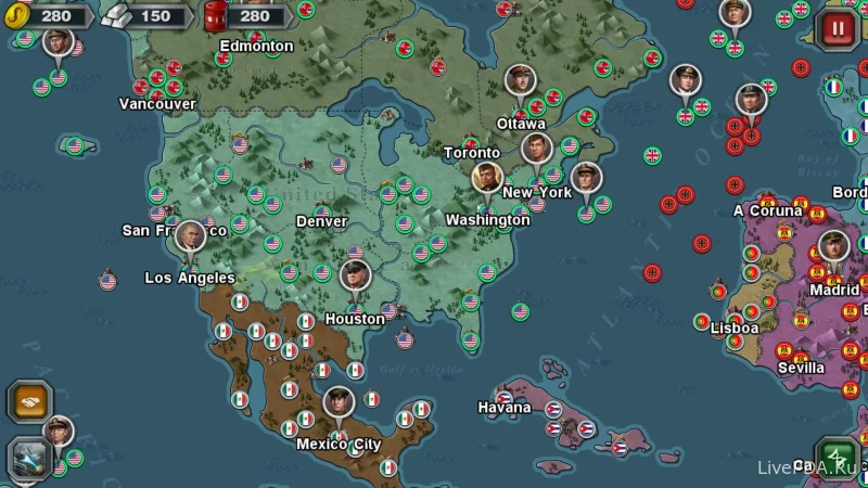 Скриншот для приложения World Conqueror 3-WW2 Strategy for Android №2