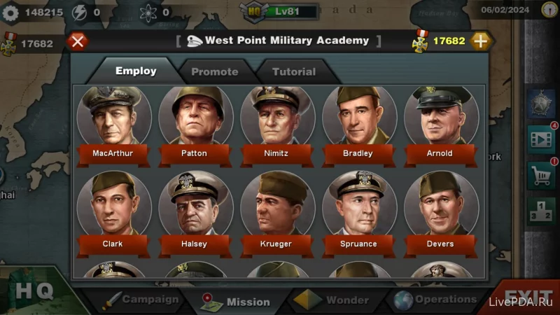 Скриншот для приложения World Conqueror 3-WW2 Strategy for Android №5