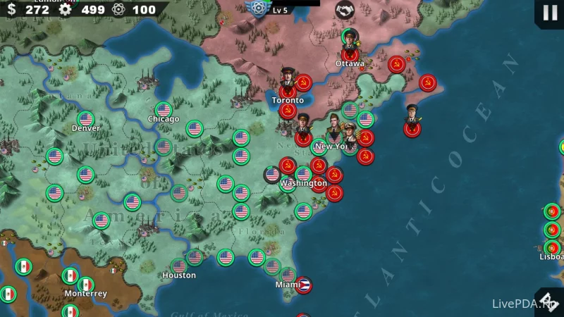 Скриншот для приложения World Conqueror 4 for Android №3