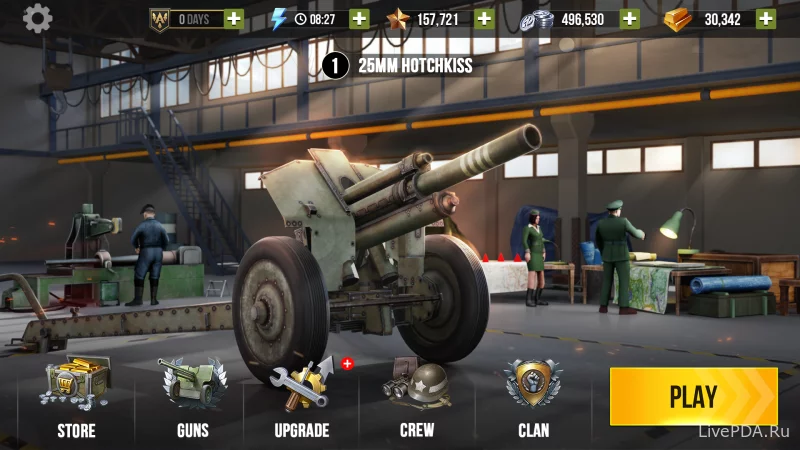 Скриншот для приложения World of Artillery: Cannons for Android №4