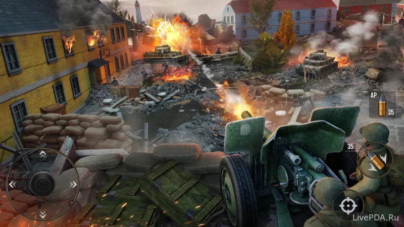 Скриншот для приложения World of Artillery: Cannons for Android №5