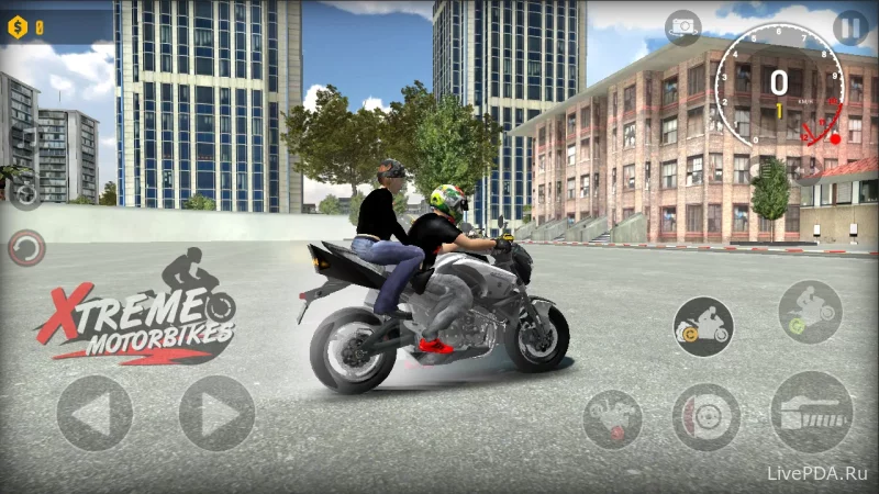 Скриншот для приложения Xtreme Motorbikes (hacking on the menu) for Android №5