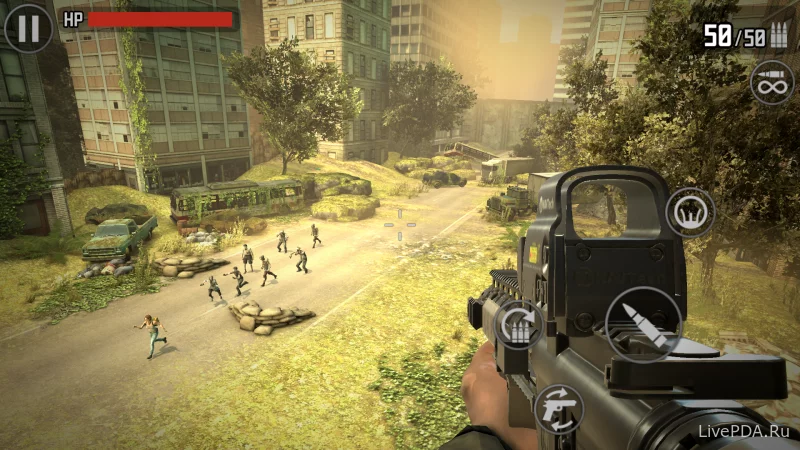 Скриншот для приложения Last Hope 3: Sniper Zombie War for Android №2