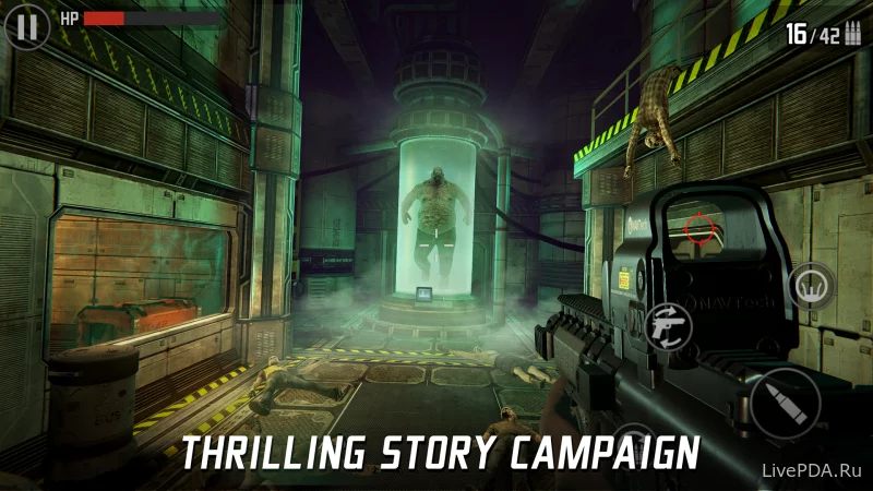 Скриншот для приложения Last Hope 3: Sniper Zombie War for Android №5